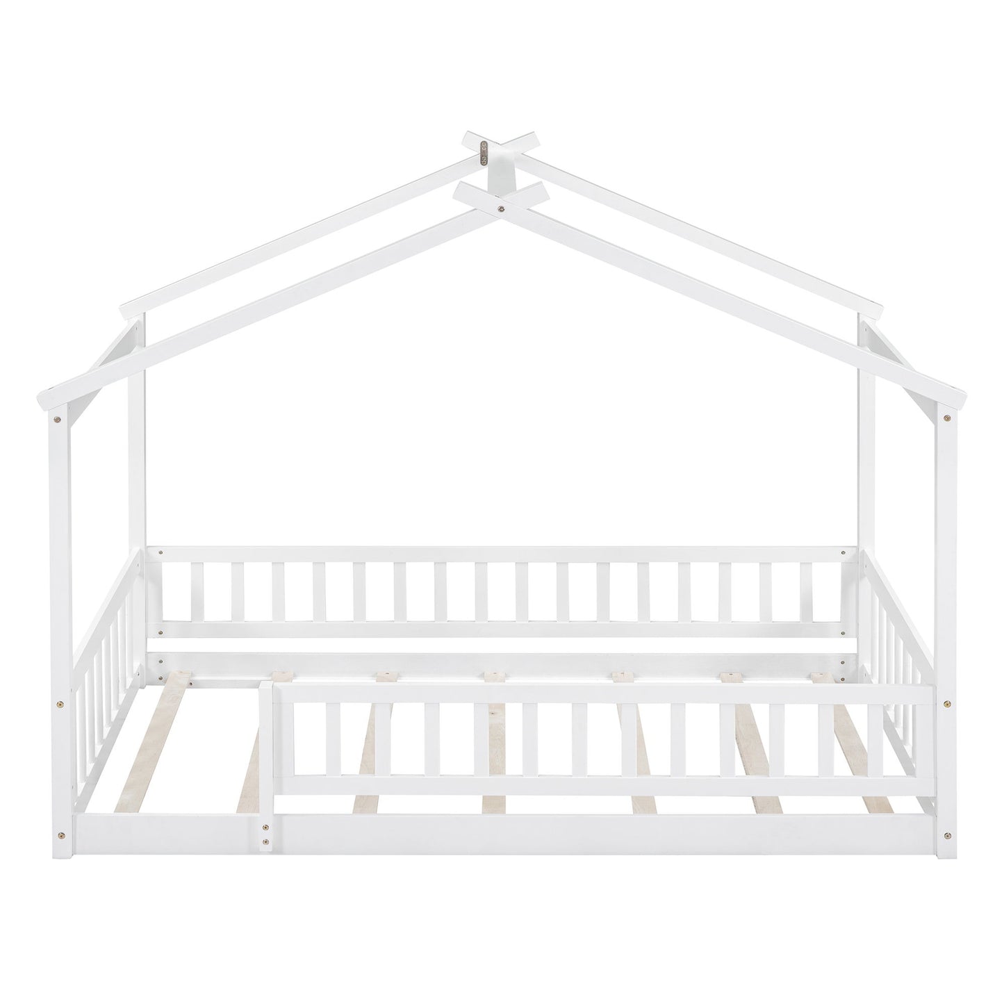 Bed House Bed Frame With Fence