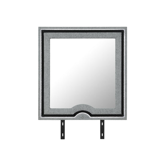 Isaiah - Mirror With Upholstered Frame And LED Lighting