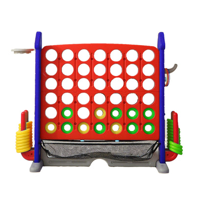 4 To Score Giant Game Set With Mesh Bag & Jumbo Connect 4