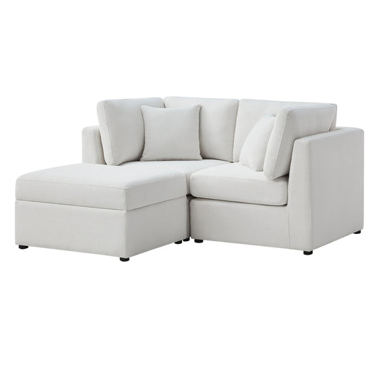 Chauncy - Sectional With Storage Ottoman