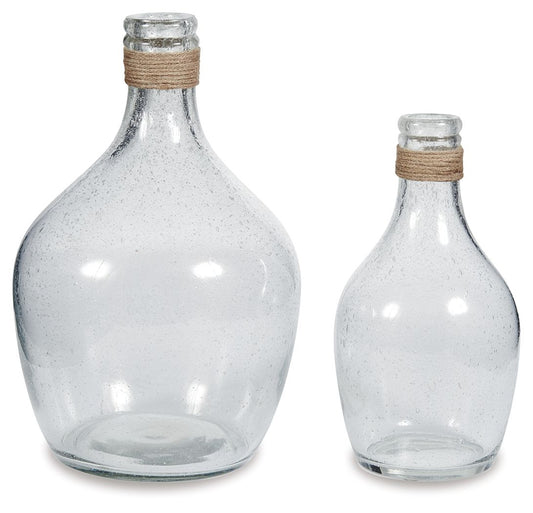 Marcin - Vase Set (Set of 2) - Clear