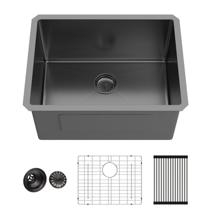Undermount Kitchen Sink With Deep Single Bowl
