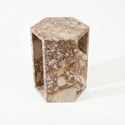 Modern Minimalist Hexagon Side Table