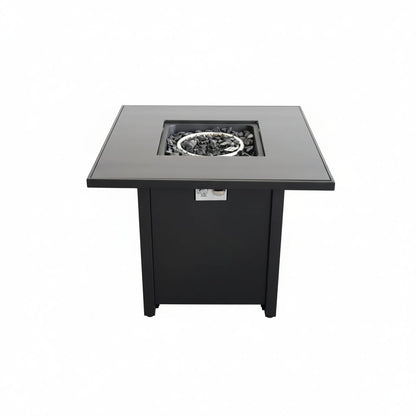 Powdercoated Fire Pit With Top