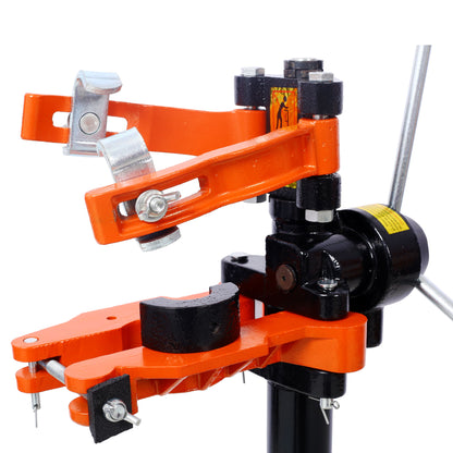 Auto Tools Equipment Vehicle, Hand Operate Strut Coil Spring Press Compressor - Black / Orange