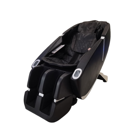 SL Type Pulley Guide, 2D Motor-Massage Manipulator-Space Saver Design, Track Sliding Zero Gravity Multifunction Massage Chair - Black