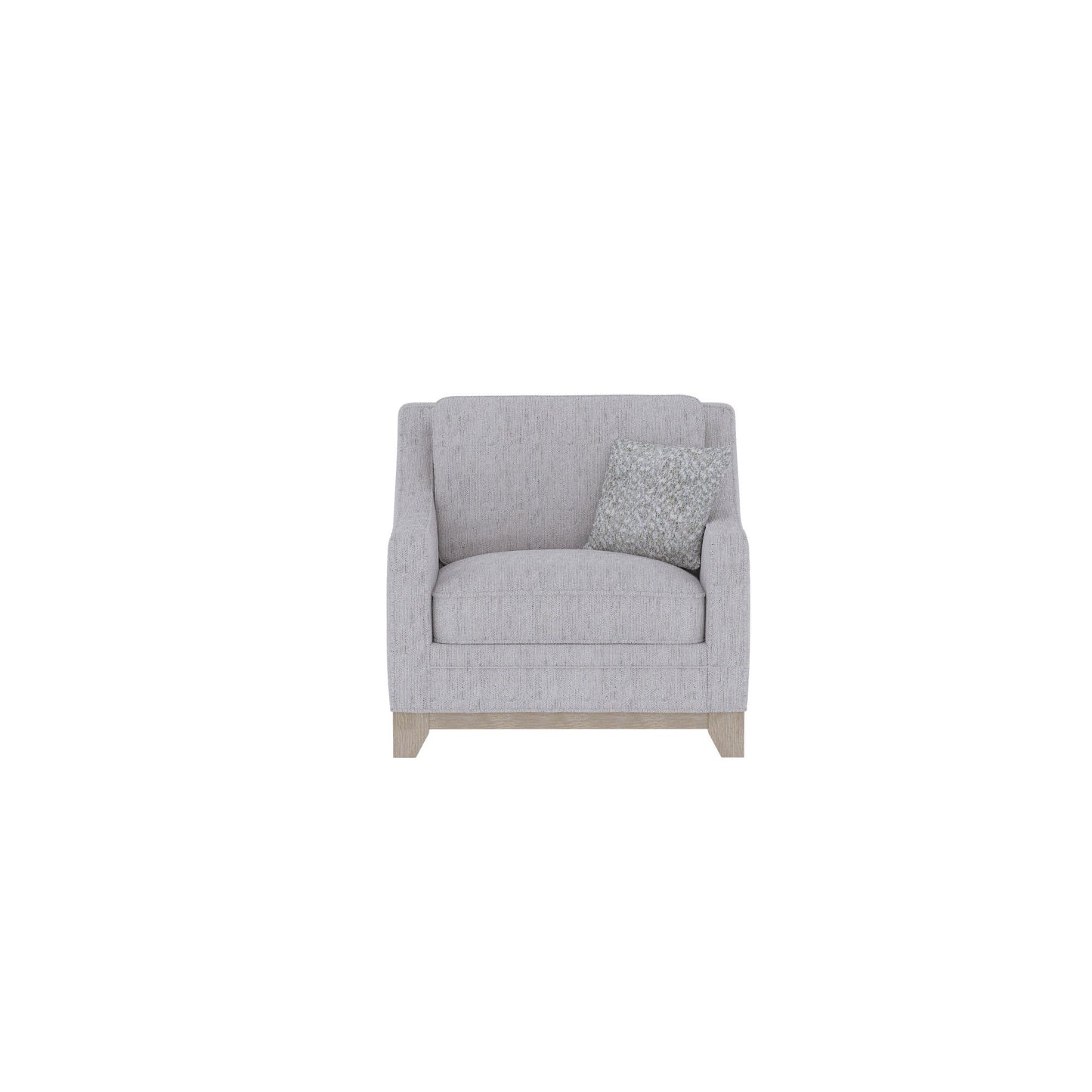 Lounge Chair With Casual Accent - Gray