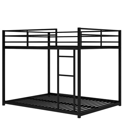 Metal Bunk Bed, Low Bunk Bed With Ladder