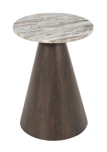 Waltnor - Gray / White / Brown - Accent Table