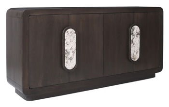 Elliston - Espresso Brown - Accent Cabinet