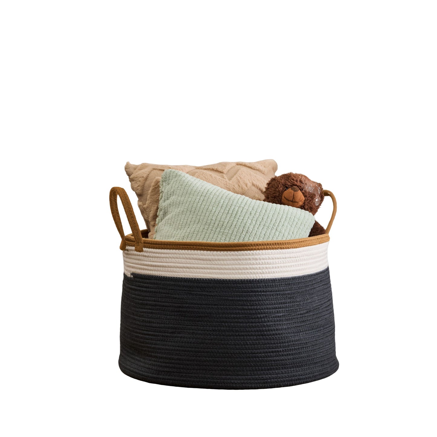 Francis - Cotton Round Laundry And Storage Basket