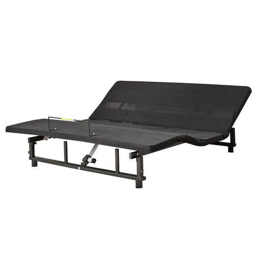 Adjustable Bed Base Frame With Head And Foot Incline Quiet Motor Zero Gravity