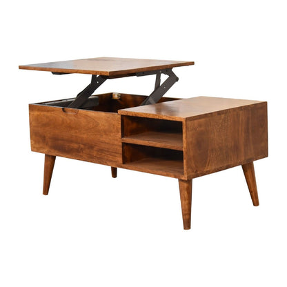 Handle Coffee Table - Chestnut