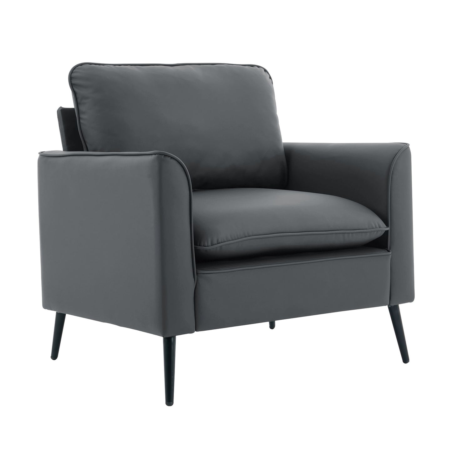 Nordic Retro Light Luxury Upholstered Sofa Chair