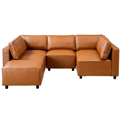 Reno - Modular Sofa - Cognac