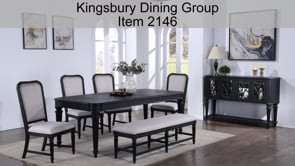 Kingsbury - Bench - Gray